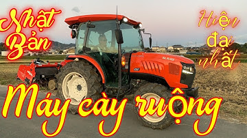 #24. Máy cày ruộng hiện đại nhất ở Nhật Bản/Trình Jp vlog/khám phá đất nước Nhật