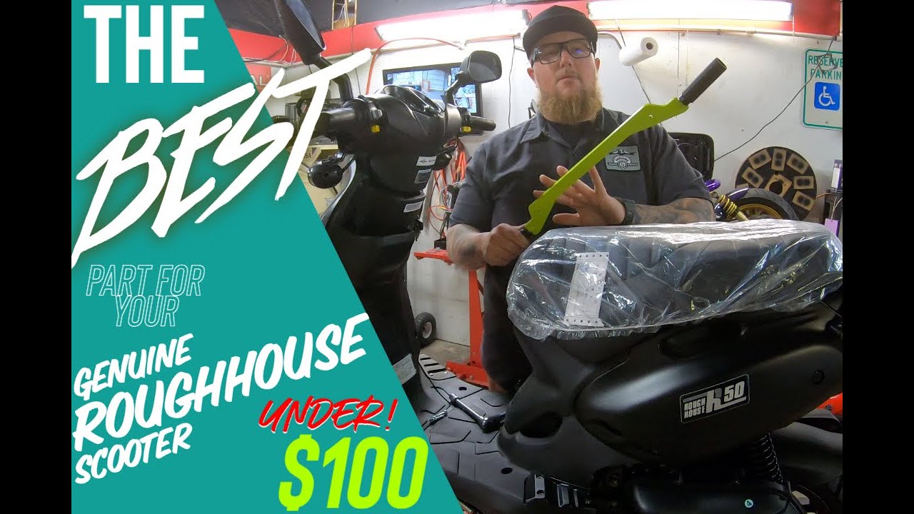The BEST Mod you can do to YOUR RoughHouse Scooter for UNDER 100! SMWX717 Highway Peg