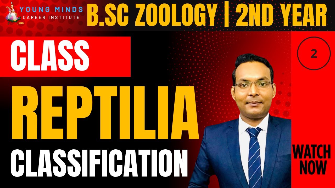 Classification of Reptilia | R.L Kotpal | B.Sc Zoology