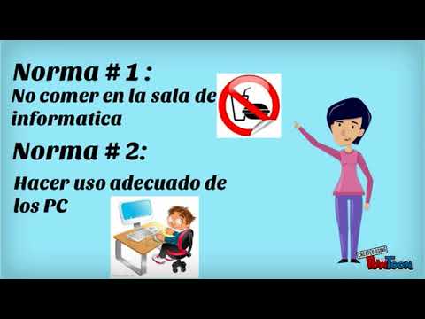 Normas Computer normas sala de informatica - YouTube