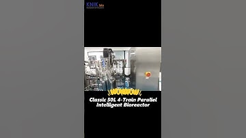 Supplier of Classic 50L 4-Train Parallel Intelligent Bioreactor #bioreactor #manufacturer