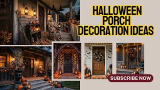 99+ Halloween Porch Decoration Ideas 2026 with DIY Decor, Pumpkins and Front Door Styling