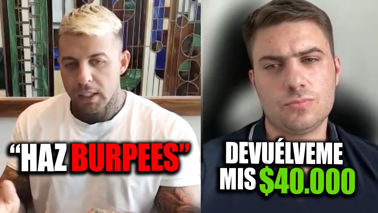 PAGÓ $40.000 PARA QUE LE DIGAN QUE HAGA BURPEES ...