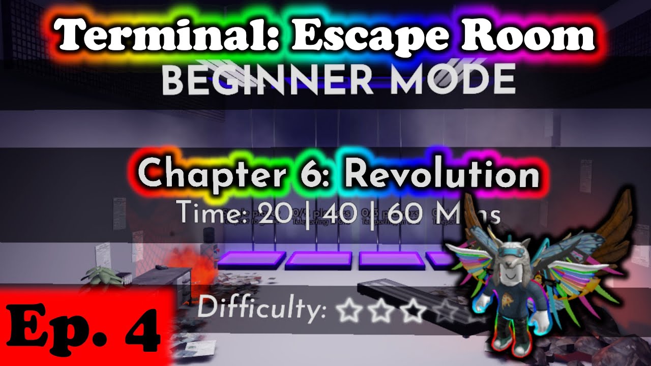 THAT WAS CLOSE! Terminal: Escape Room - Chapter 6 - Revolution ...