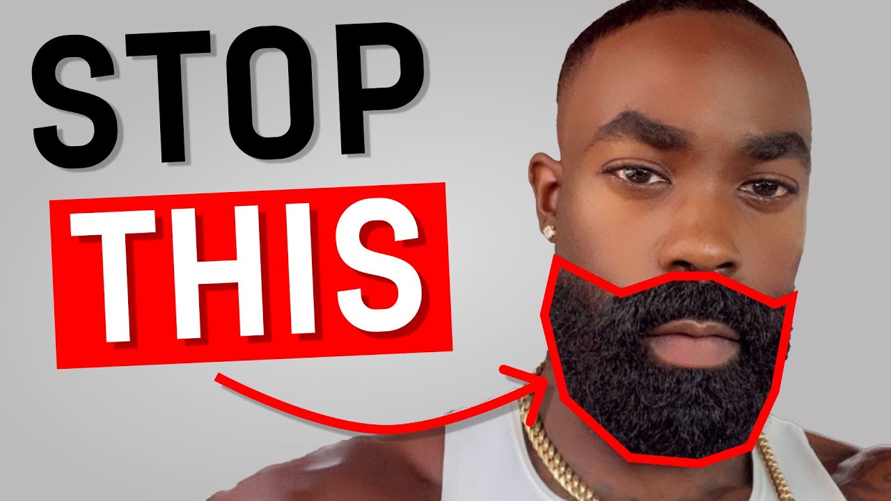 Why Black Men Pick the WRONG Beard for Oval Faces