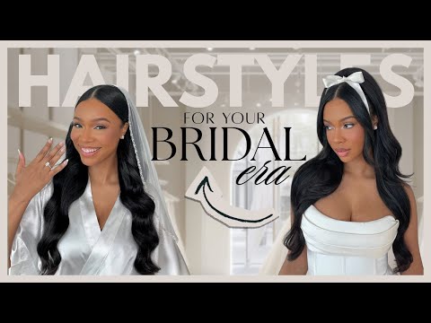 I’M BACK.. AND ENGAGED!!! 💍🥂✨ Bridal Hairstyles feat. CurlsQueen Clip In Extensions