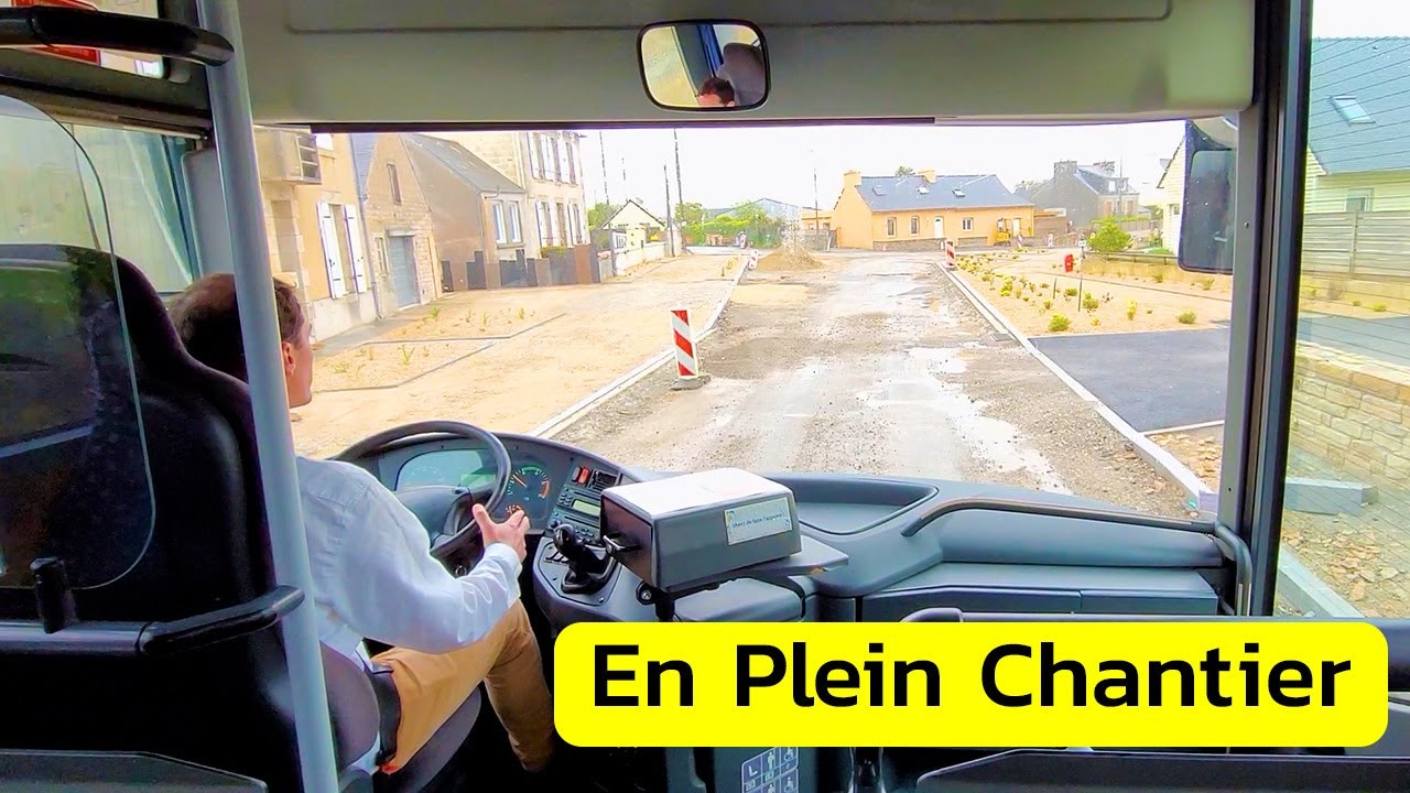 Je Pars Faire Un Essai Sur Un Chantier Avec Un Collègue 2 Autocars