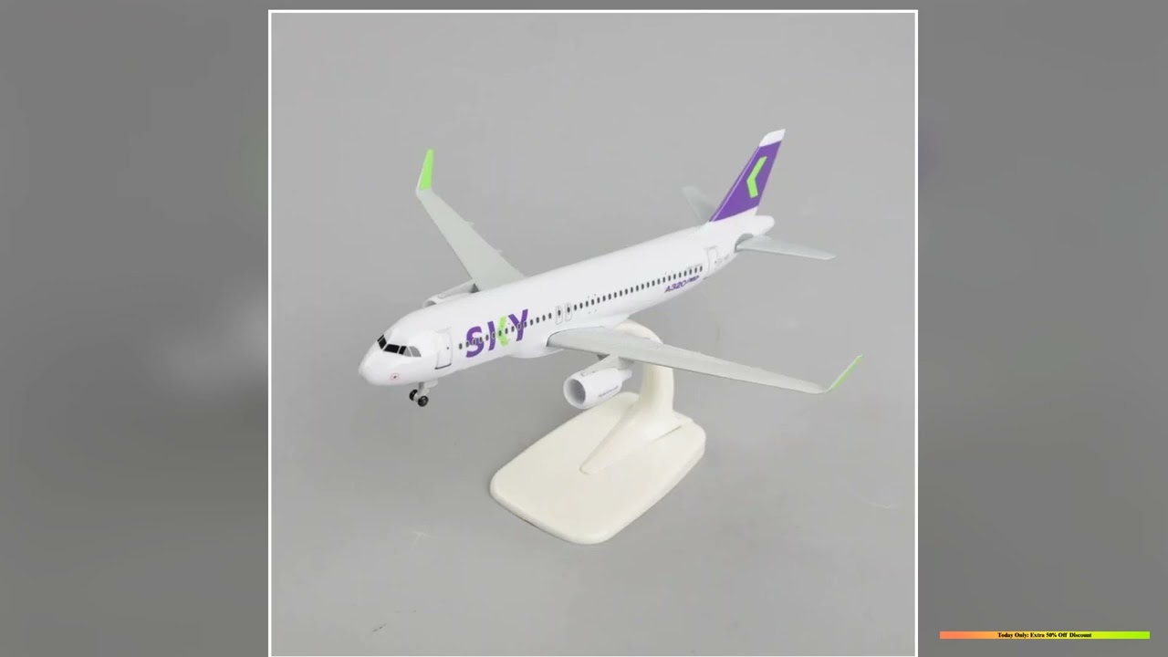 20cm Scale Metal Aircraft Replica Chilean Sky Aircraft Model Toy Plane For Children A320 Airlines A