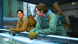 THE LAST OF US 2 Gameplay Walkthrough part 2 [4K 60FPS PS5 PRO]