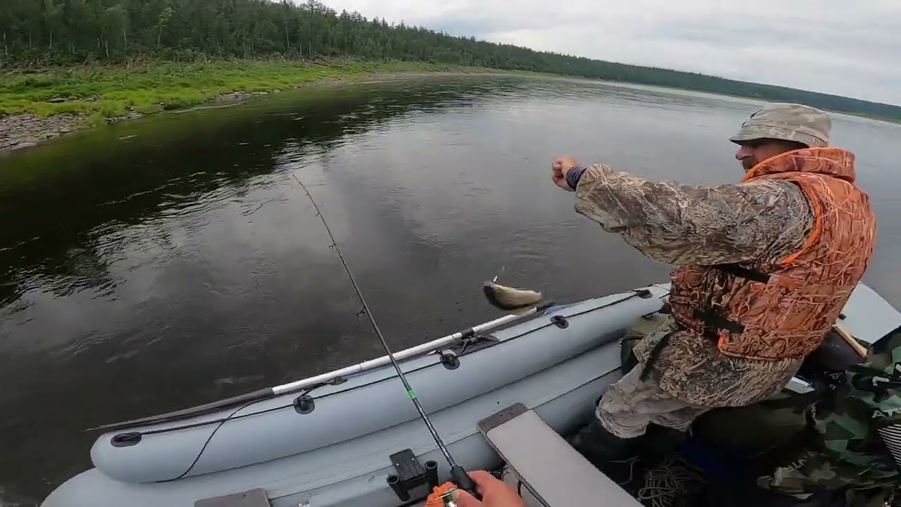 Рыбалка с ночёвкой на Северной реке. Часть вторая. Fishing with an overnight stay on the North River.