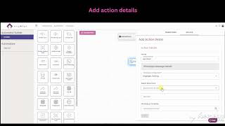 Create a workflow using the automator