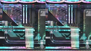 Install ROG split water-cooling system with i9 and ROG3090, 70,000 yuan.