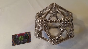 Icosahedron With Diagonal Polygons Tutorial (Zen Magnets)