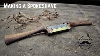 Making a Spokeshave with Damascus Blade