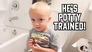 3 Day Potty Training That WORKS! | How To Potty Train a Toddler Using 3 Day Method | Trig does it!