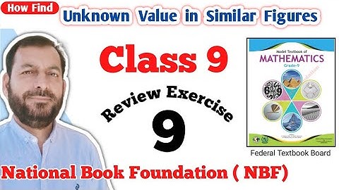 Class 9 Miscellaneous Exercise 9  NBF Maths miscellaneous Exercise 9  National Book Foundation 9th