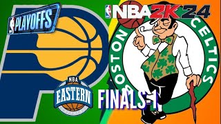 EC FINALS GAME 1 | PACERS VS CELTICS | NBA 2K24