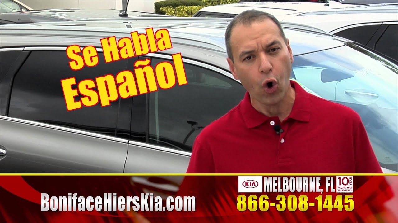 Boniface Hiers Kia Infomercial YouTube