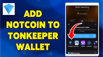 How To Add Notcoin To Tonkeeper Wallet 2024 | Tonkeeper Add Token Guide