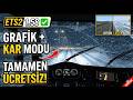 ETS 2 1.58’e Grafik + Kar Modu BEDAVA! (Güncel ve Sorunsuz Kurulum)