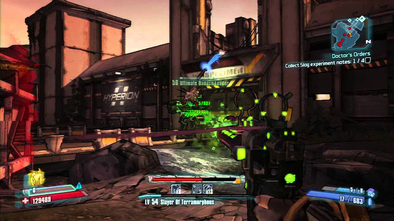 Borderlands 2 E tech relics