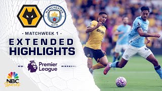 Famous Wolves v. Manchester City | PREMIER LEAGUE HIGHLIGHTS | 8/16/2025 | NBC Sports Wealth