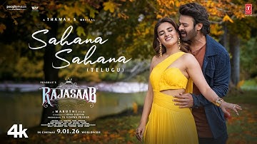 Sahana Sahana Song (Telugu) | The RajaSaab | Prabhas | Nidhhi Agerwal | Maruthi | Thaman S| Vishal M