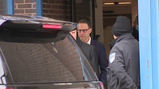 Gov. Shapiro visits wounded Det. Kyle Gilmartin in Scranton hospital