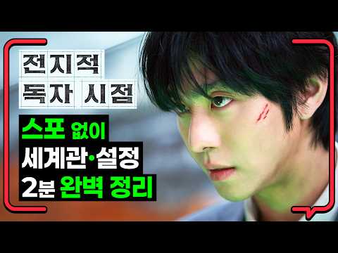 전지적 독자 시점 줄거리 알려줌 : 전독시 원작 소설 안 봤는데 영화 봐도 될까? | 스포 없이 세계관 설정 2분 완벽 정리