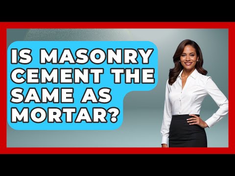 Is Masonry Cement