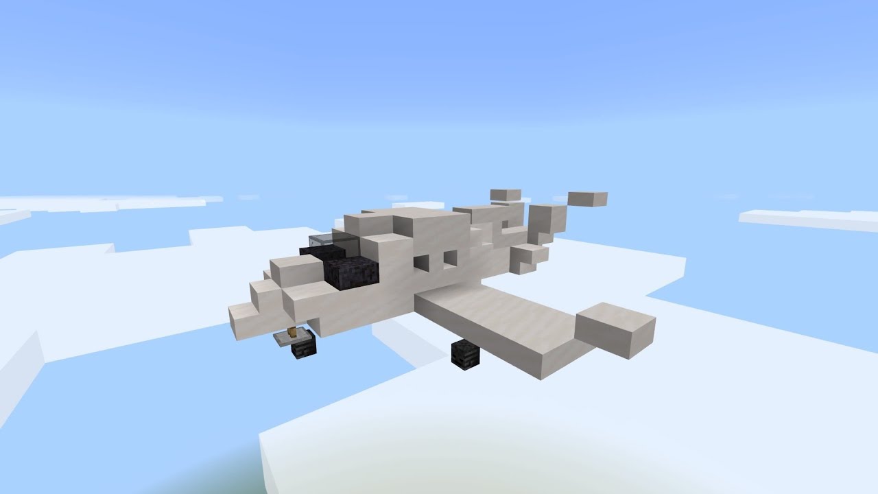 Minecraft Cirrus Vision Jet (Tutorial) - YouTube