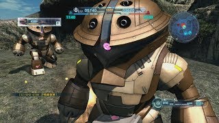 Gundam: Battle Operation - All Acguy Amphibious Army Assault.... Aardvark