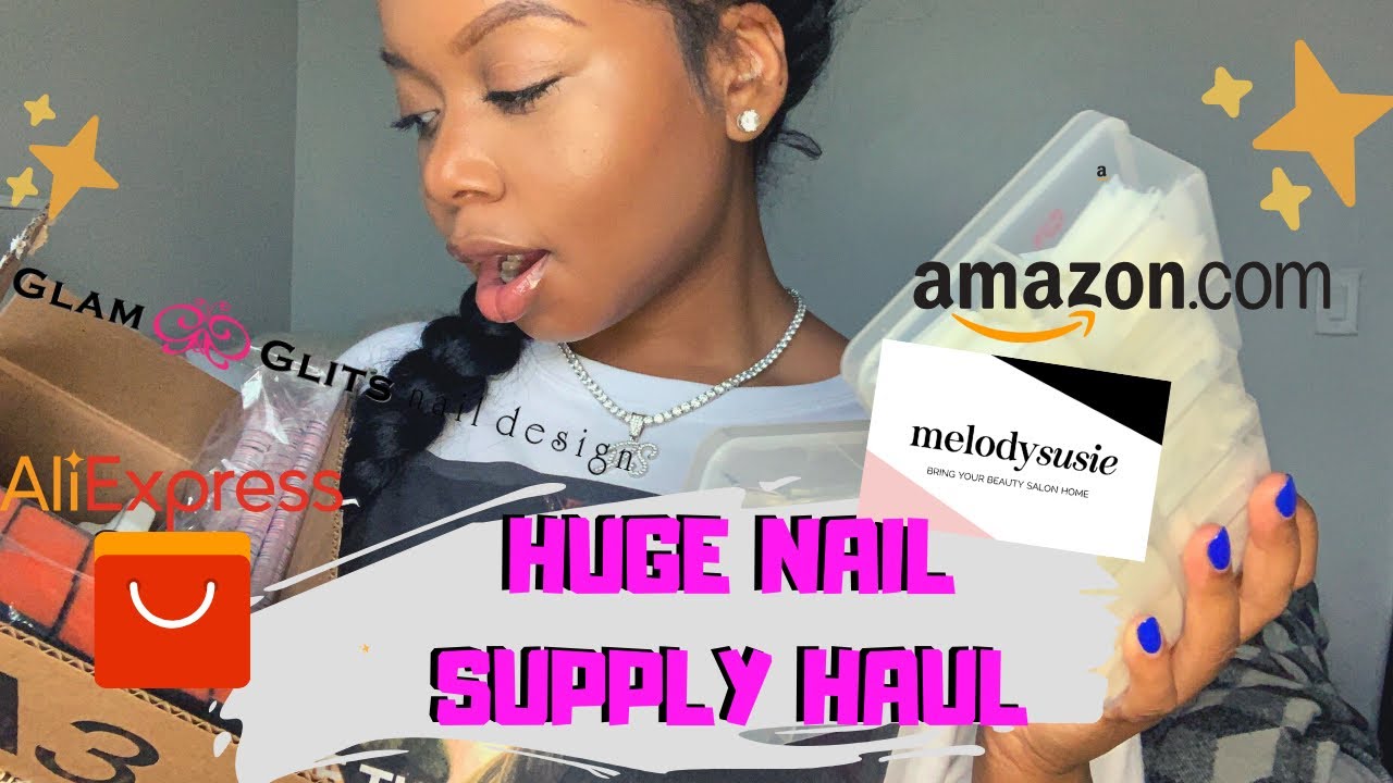 HUGE NAIL SUPPLY HAUL ($300+) Quarantine & Shop