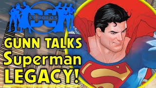 James Gunn REVEALS Superman Legacy Details   In Works BEFORE DC Studios