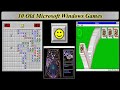 10 old microsoft windows games