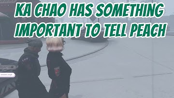 Ka Chao Has Something Important to Tell Peach -  Jennybeartv || GTA 5 RP NoPixel