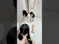 Do a day's worth of housework, do three times the work #cute #funny