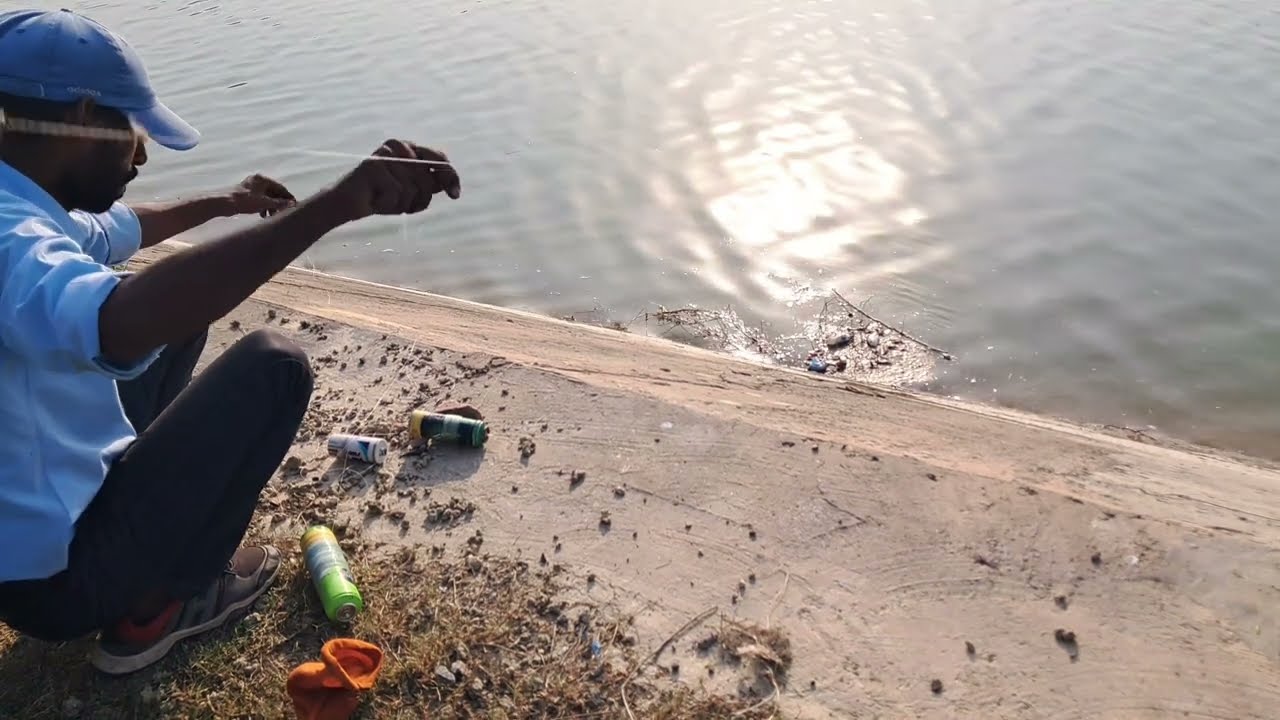 BAAM FISH CATCHING BAIT USE JHINGA 🎣🐠🐠STANDERD TECHNIQUE YouTube