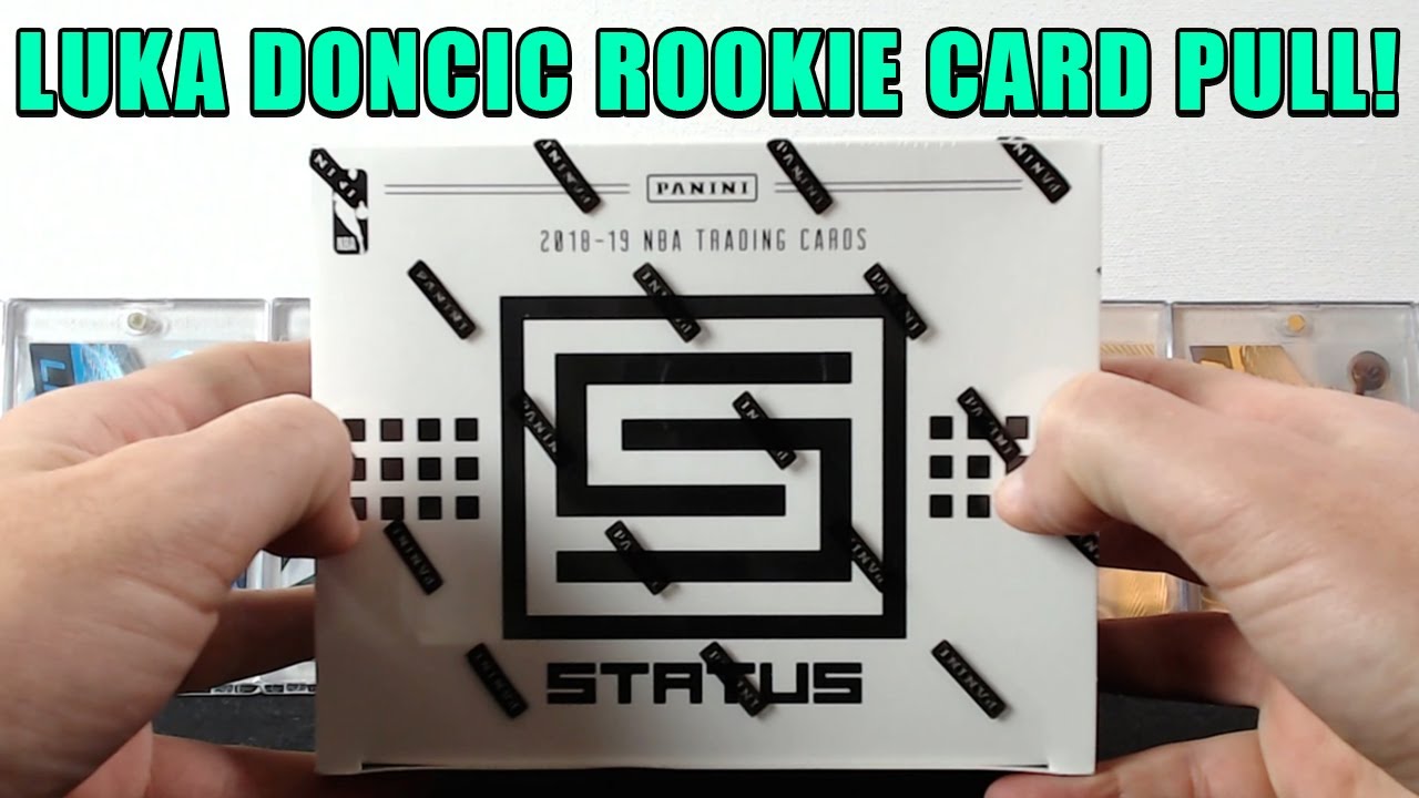 Luka Doncic Rookie Pull* 2018/19 Panini Status Basketball 12ct Jumbo Fat  Pack Box Break - YouTube