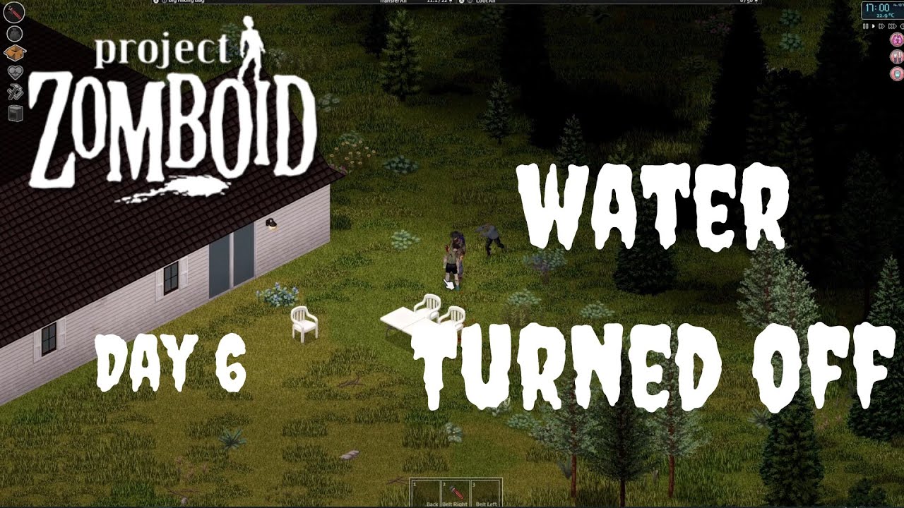 Project Zomboid Build41 06 Water Turned off Day 6 New Survivor