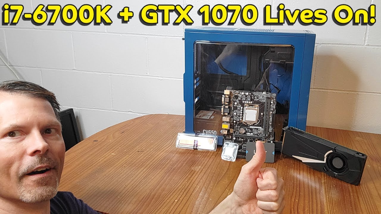 PCパーツ core i76700 I Built This PC from Spare Parts - It Still Games in 2025