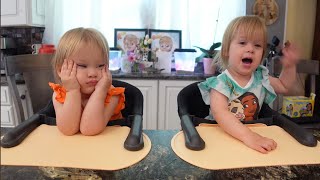 Twins try yoggis