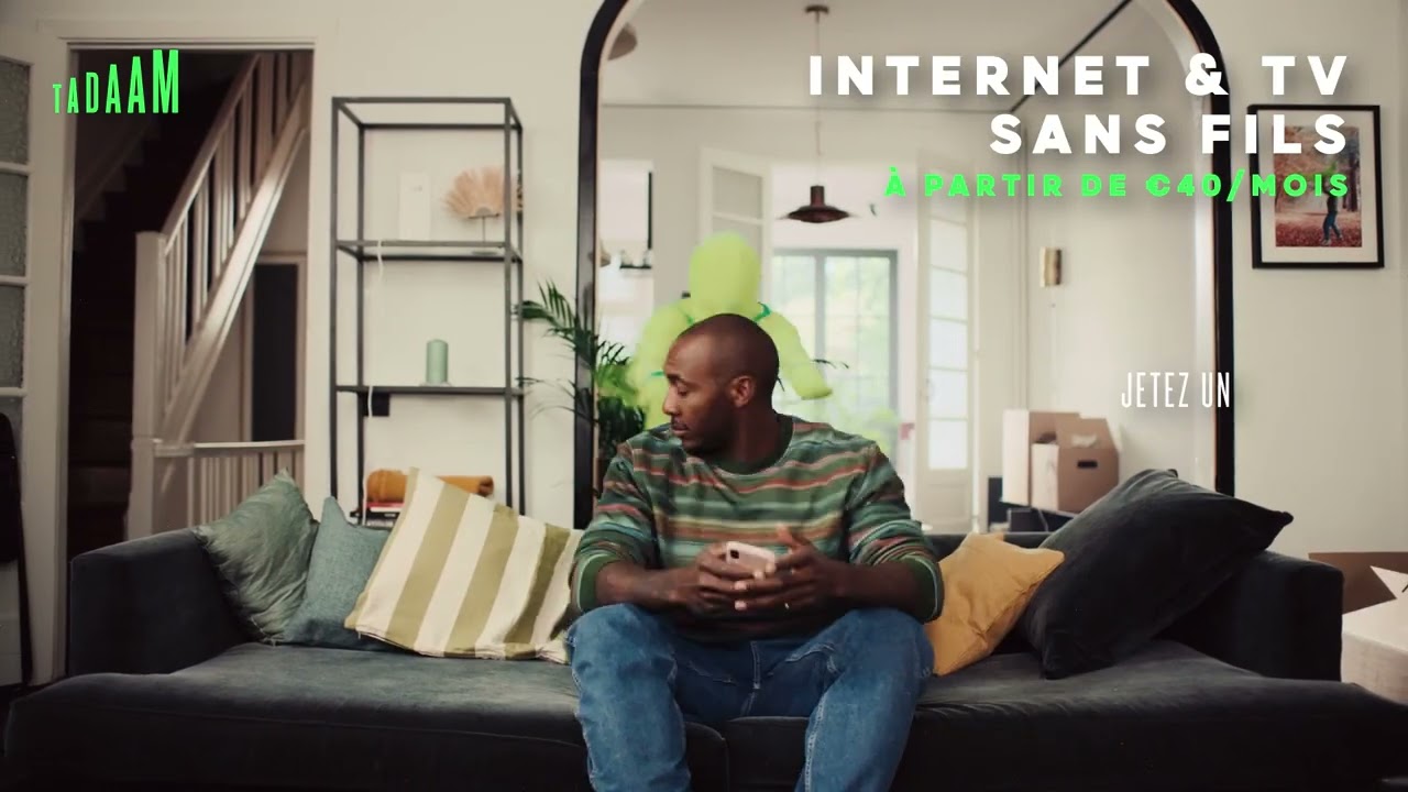 Boîtes ? Check ! Internet & la TV avec TADAAM ? Toujours check !