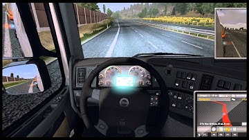 (PC) Euro Truck Simulator 2: How to get smooth steering settings [1080p]