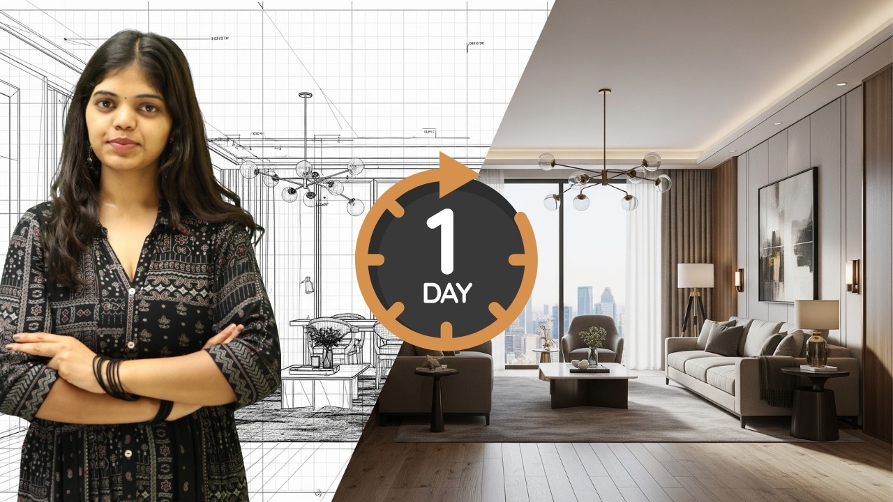 Day 1 (Unfiltered Class) | Interior Designing Theory from Scratch - YouTube