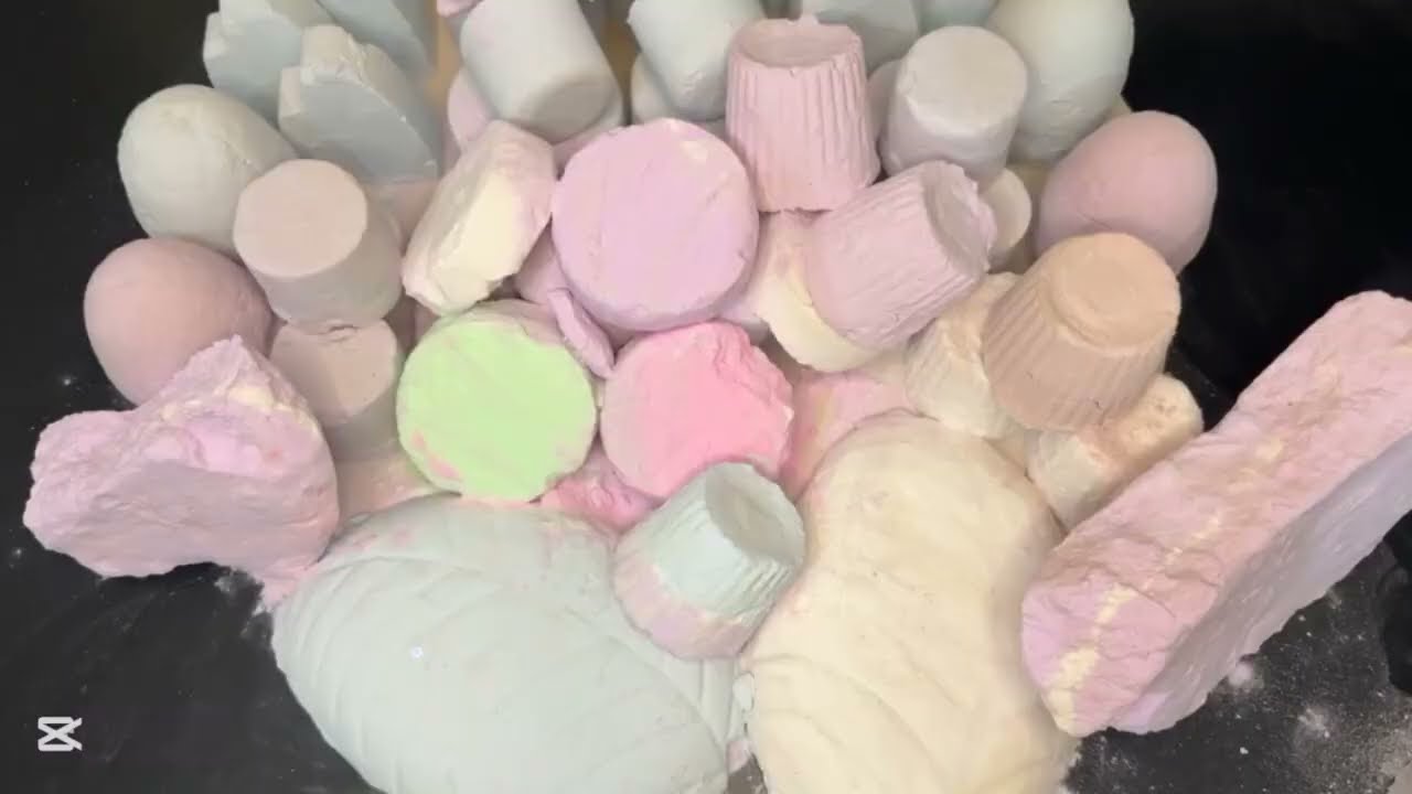 Dusty and powdery Leftovers | ASMR Baking Soda 