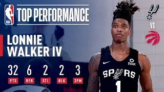 Lonnie Walker Iv Goes Off For 32 Vs Toronto July 8, 2019