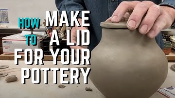 How to Make a Lid for your Pottery I MR. E CERAMICS