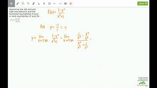 GradePeak Calculus 1 End Behavior Horizontal Asymptotes Slant Asymptotes 2 05