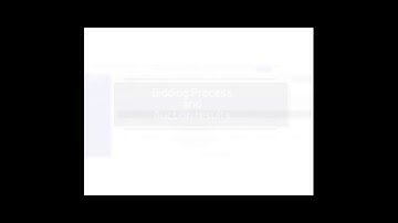 MSTC Bidding Process and E-auction Results